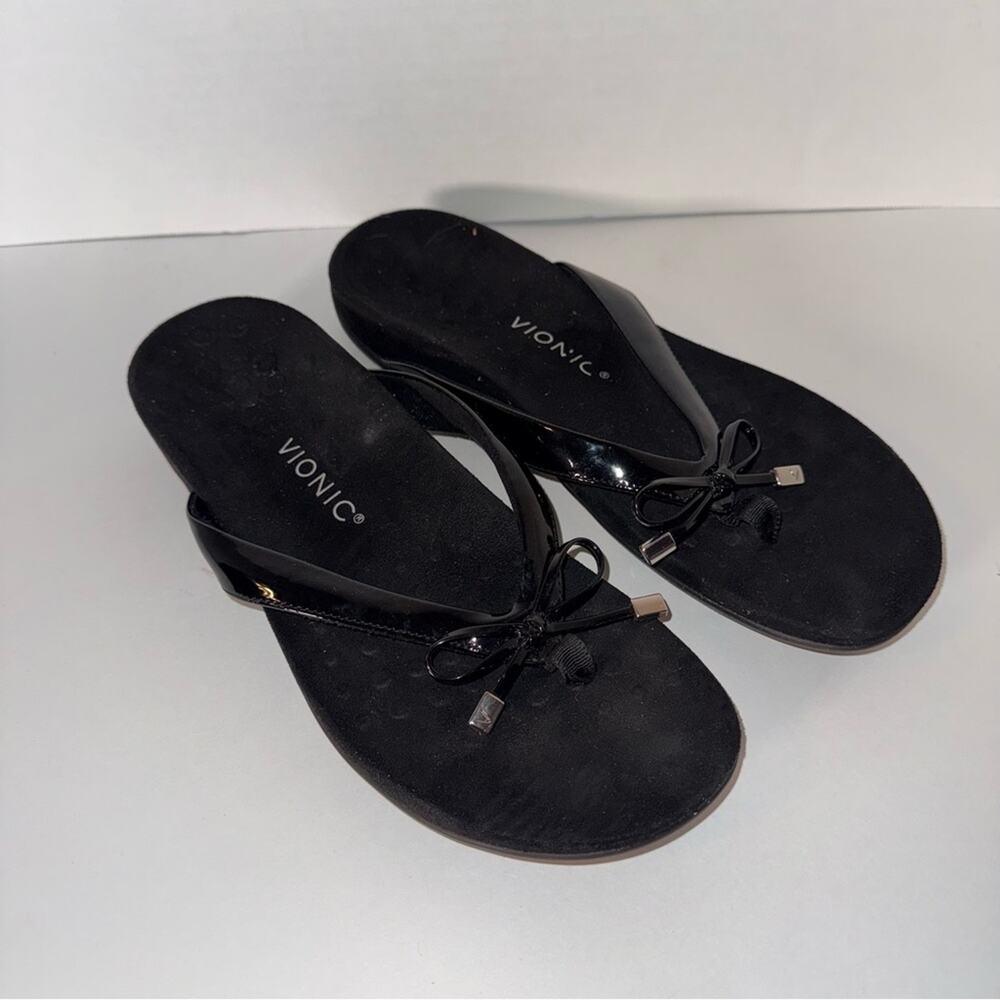 VIONIC Bella II Mature classsic beach summer vacation Comfort Thong Sandals 11 - Picture 2 of 7